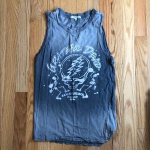 grateful dead muscle tank very good condition XS